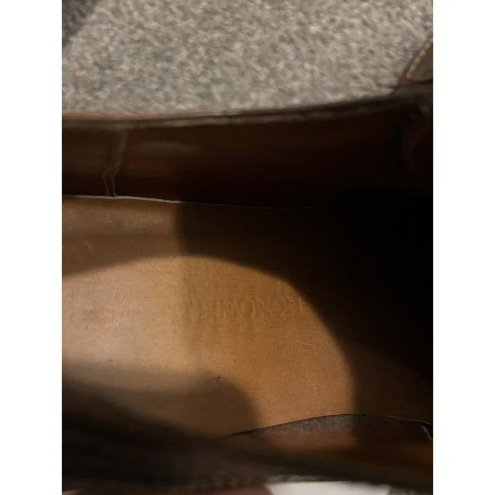 Beckett‎ Simonon Shoes Mens Size 10 Brown Oxford Brogue Wingtip Derby Leather